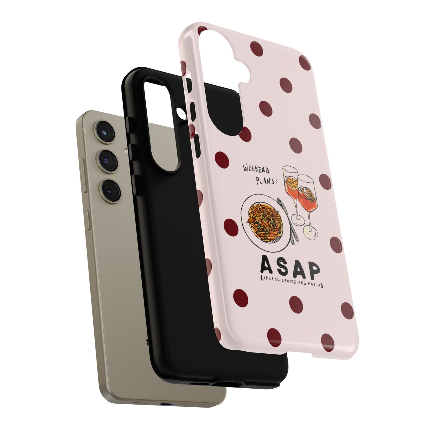 "Weekend Plans: ASAP" iPhone Case