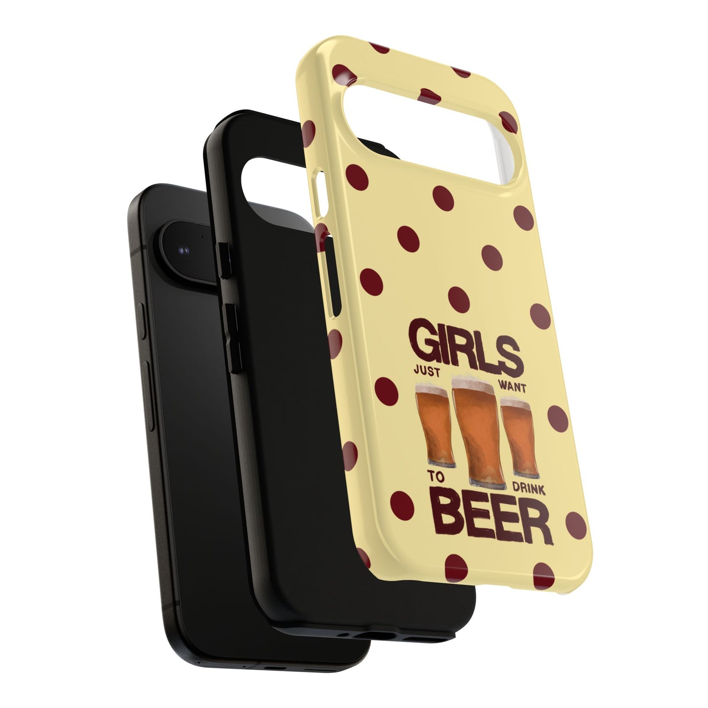 Girls Just Want to Drink Beer iPhone Case