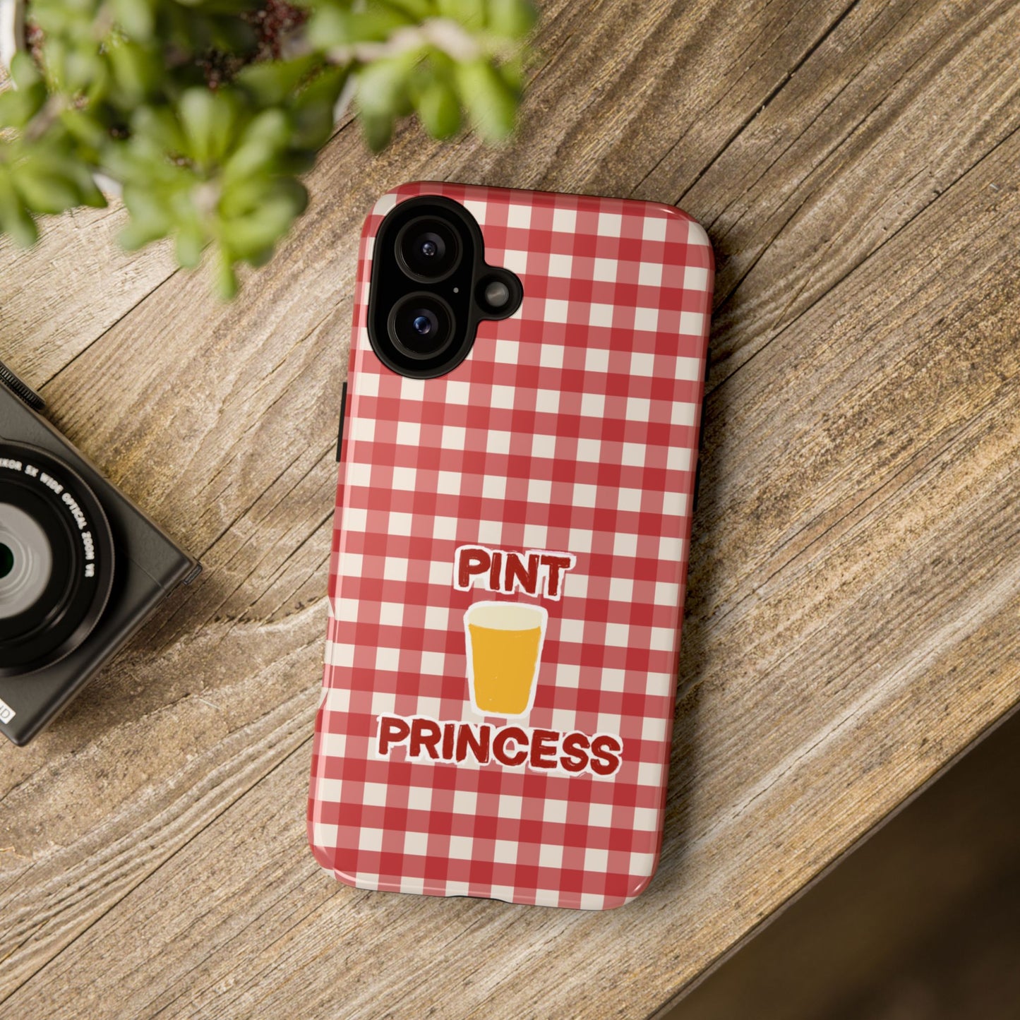Pint Princess iPhone Case