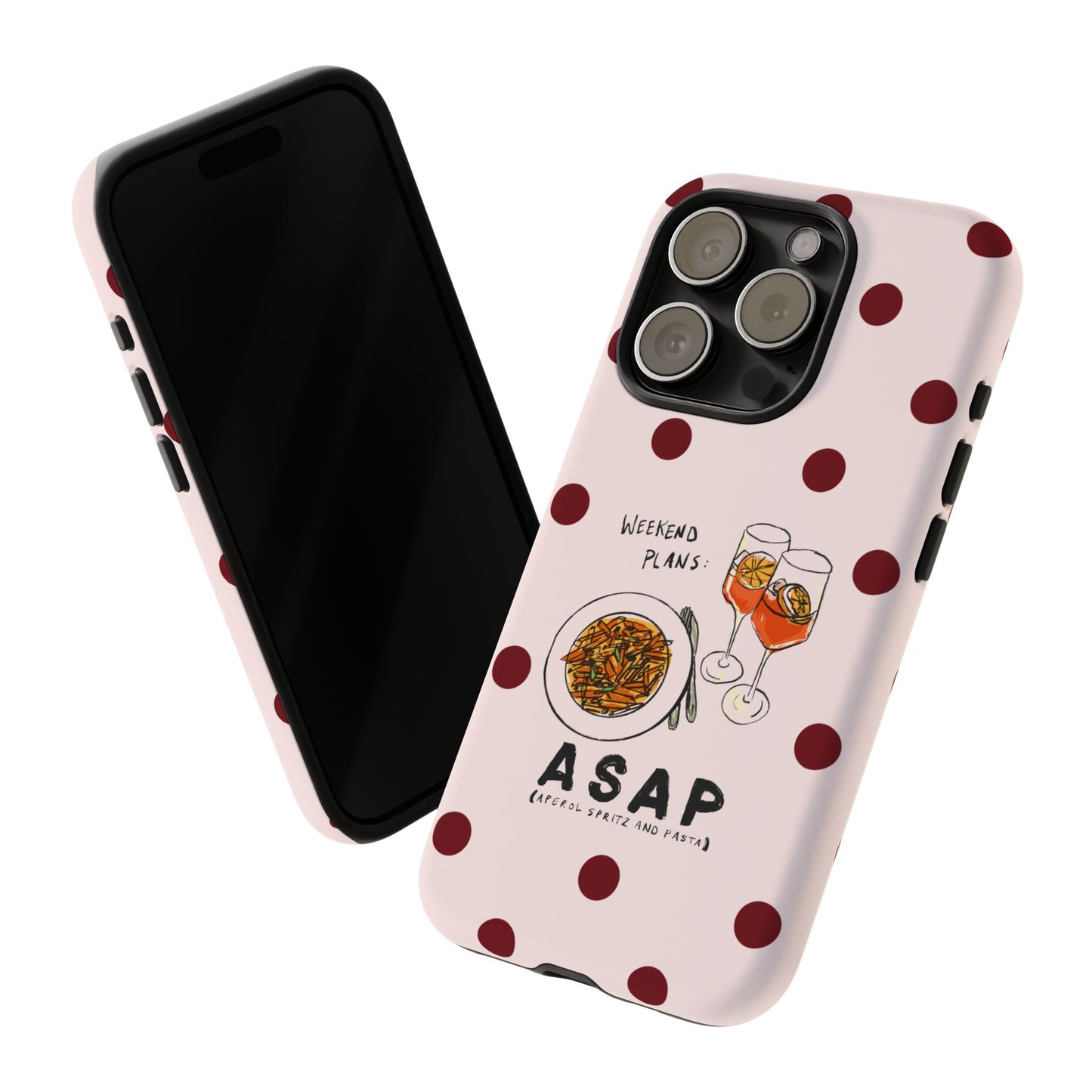 "Weekend Plans: ASAP" iPhone Case