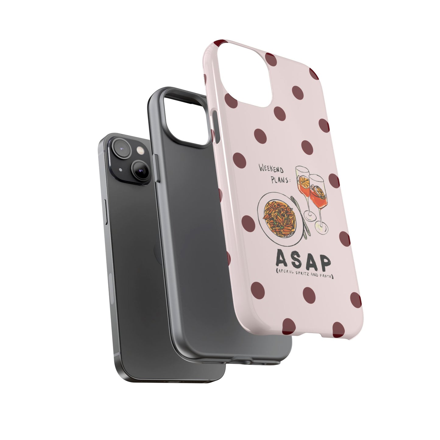 "Weekend Plans: ASAP" iPhone Case
