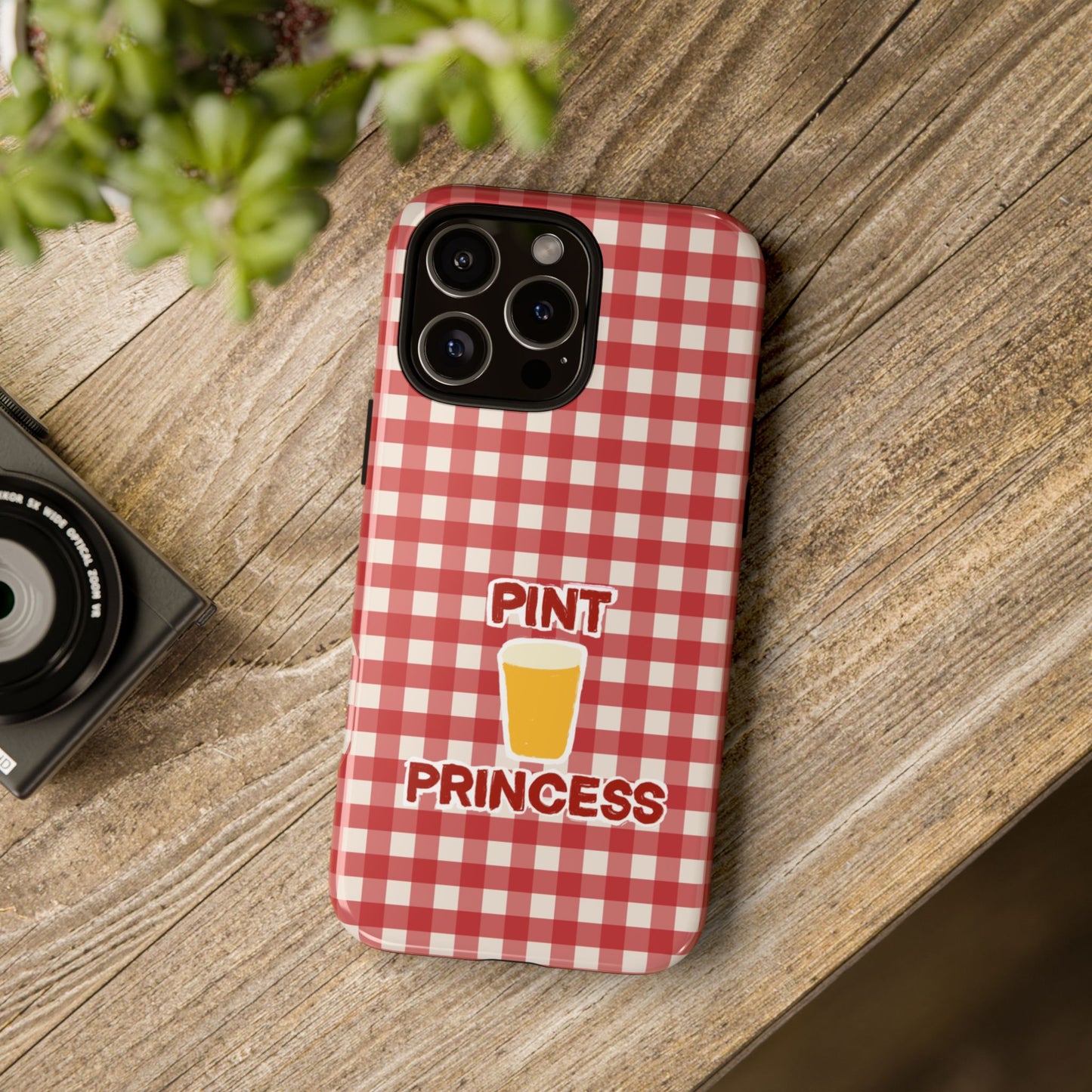 Pint Princess iPhone Case
