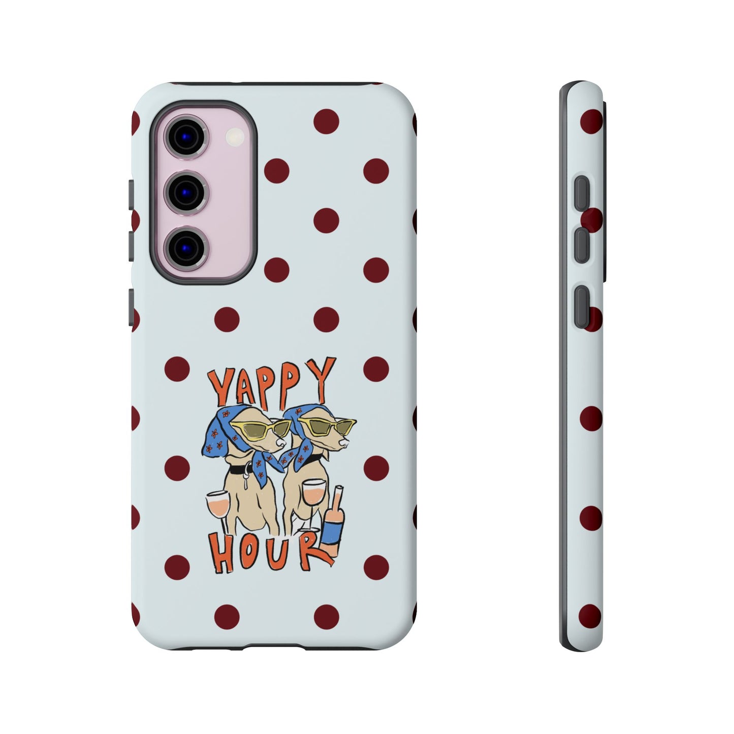 Yappy Hour Dogs iPhone Case