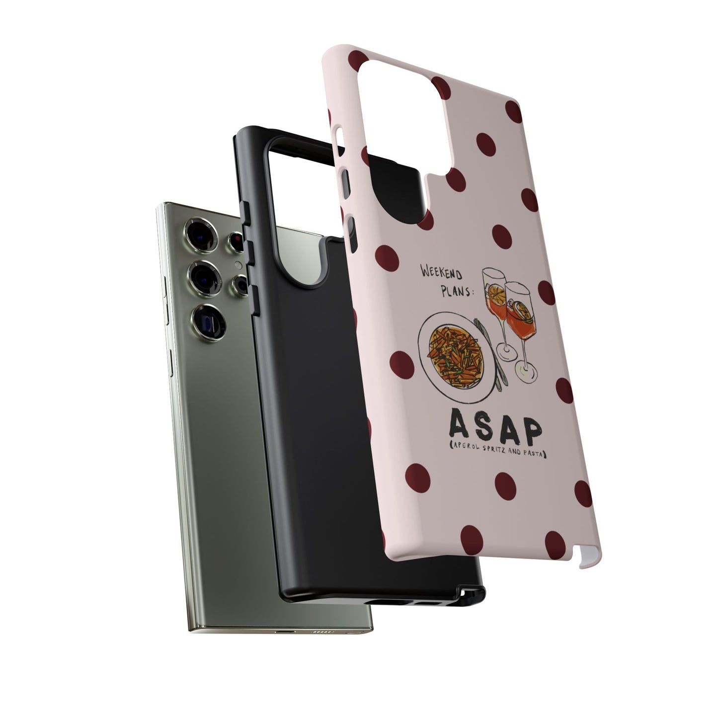 "Weekend Plans: ASAP" iPhone Case