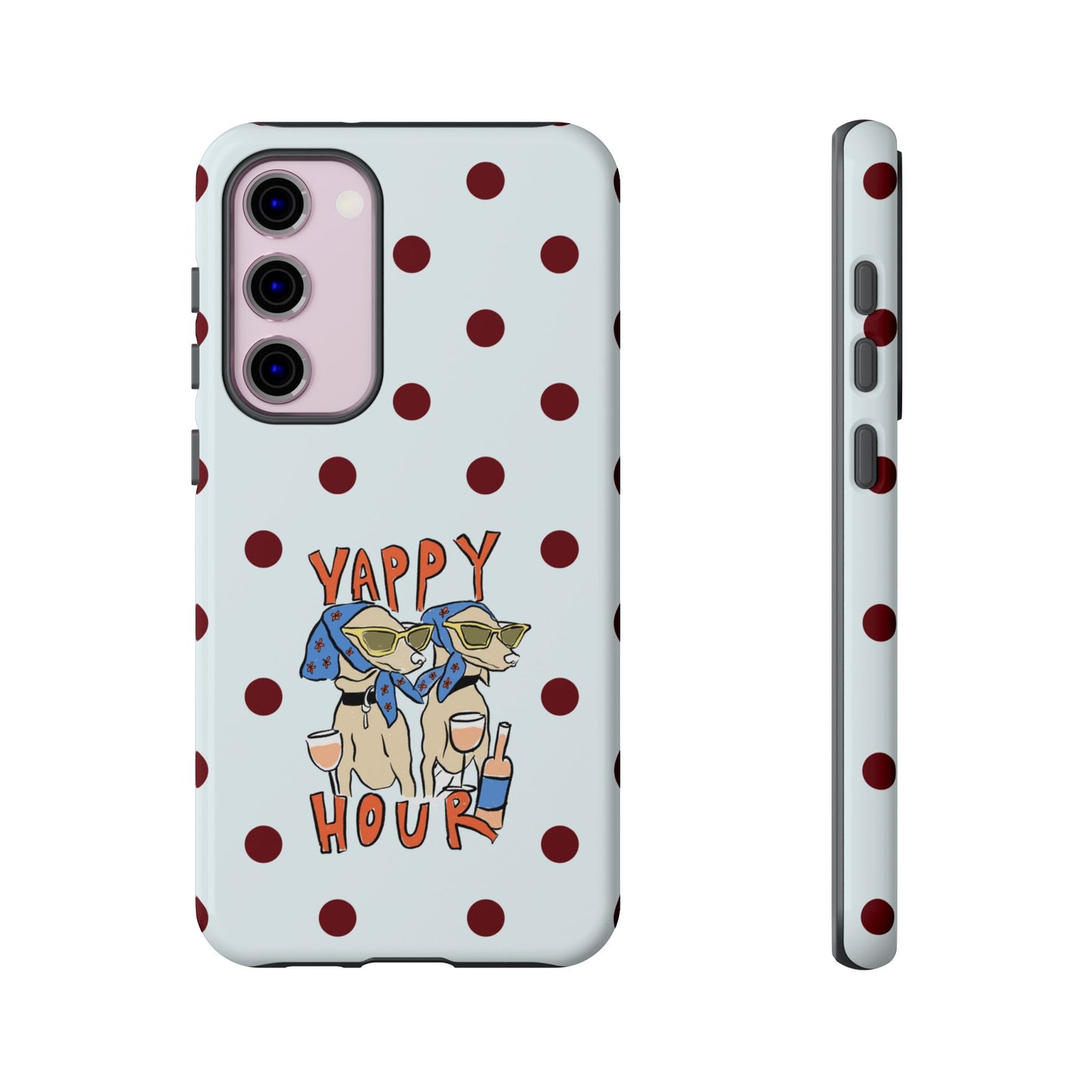 Yappy Hour Dogs iPhone Case