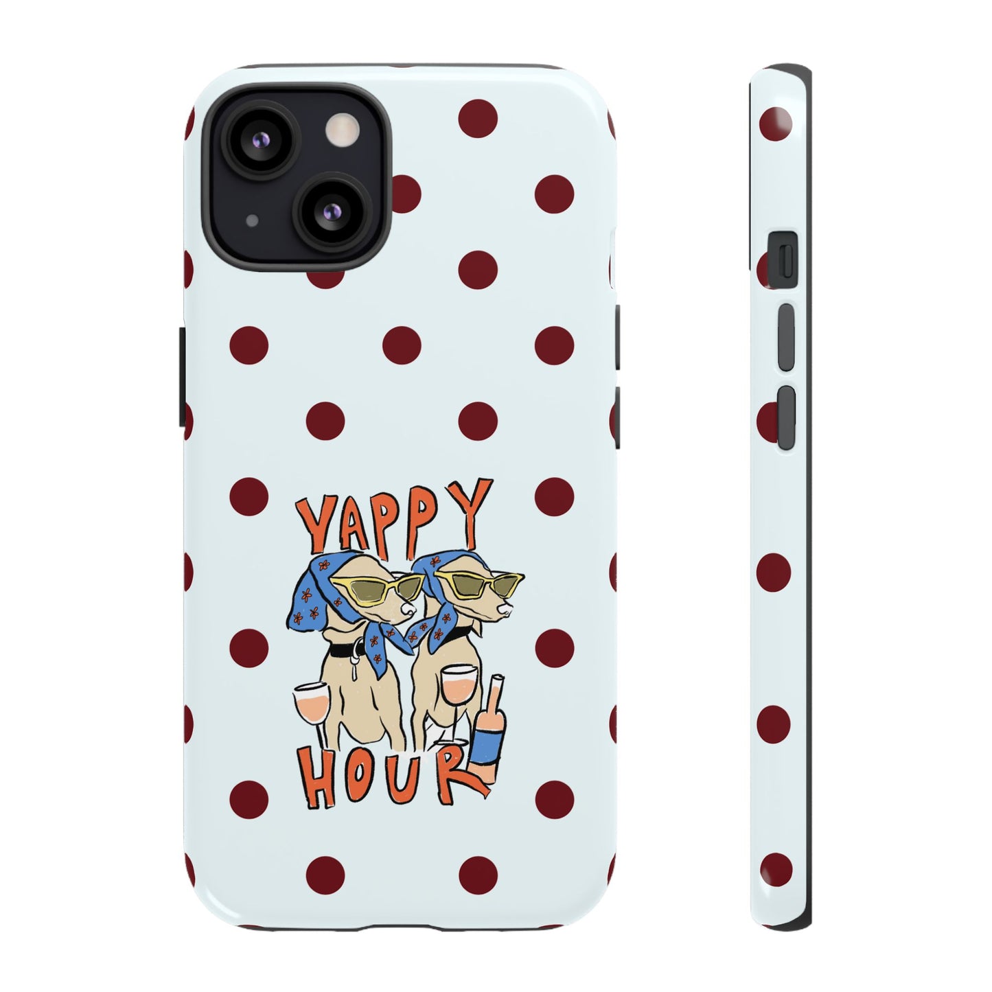 Yappy Hour Dogs iPhone Case