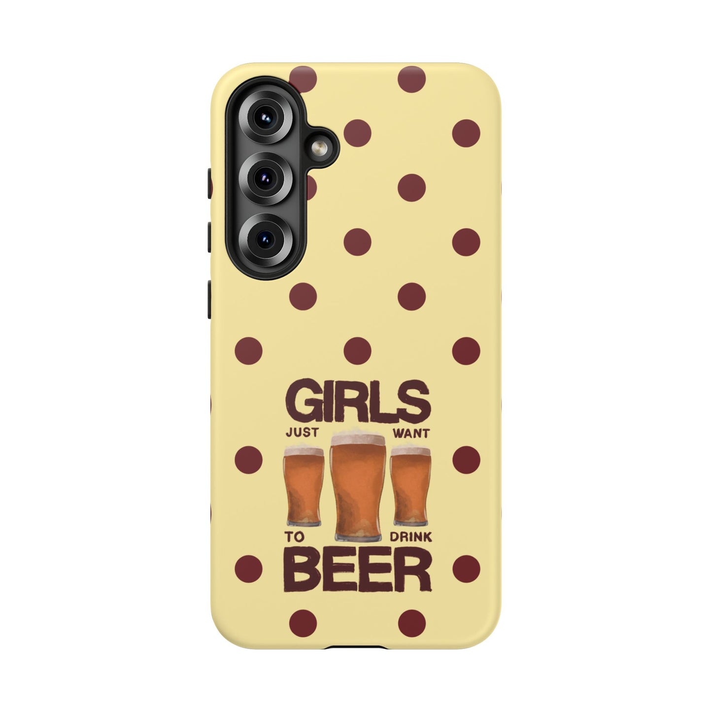 Girls Just Want to Drink Beer iPhone Case