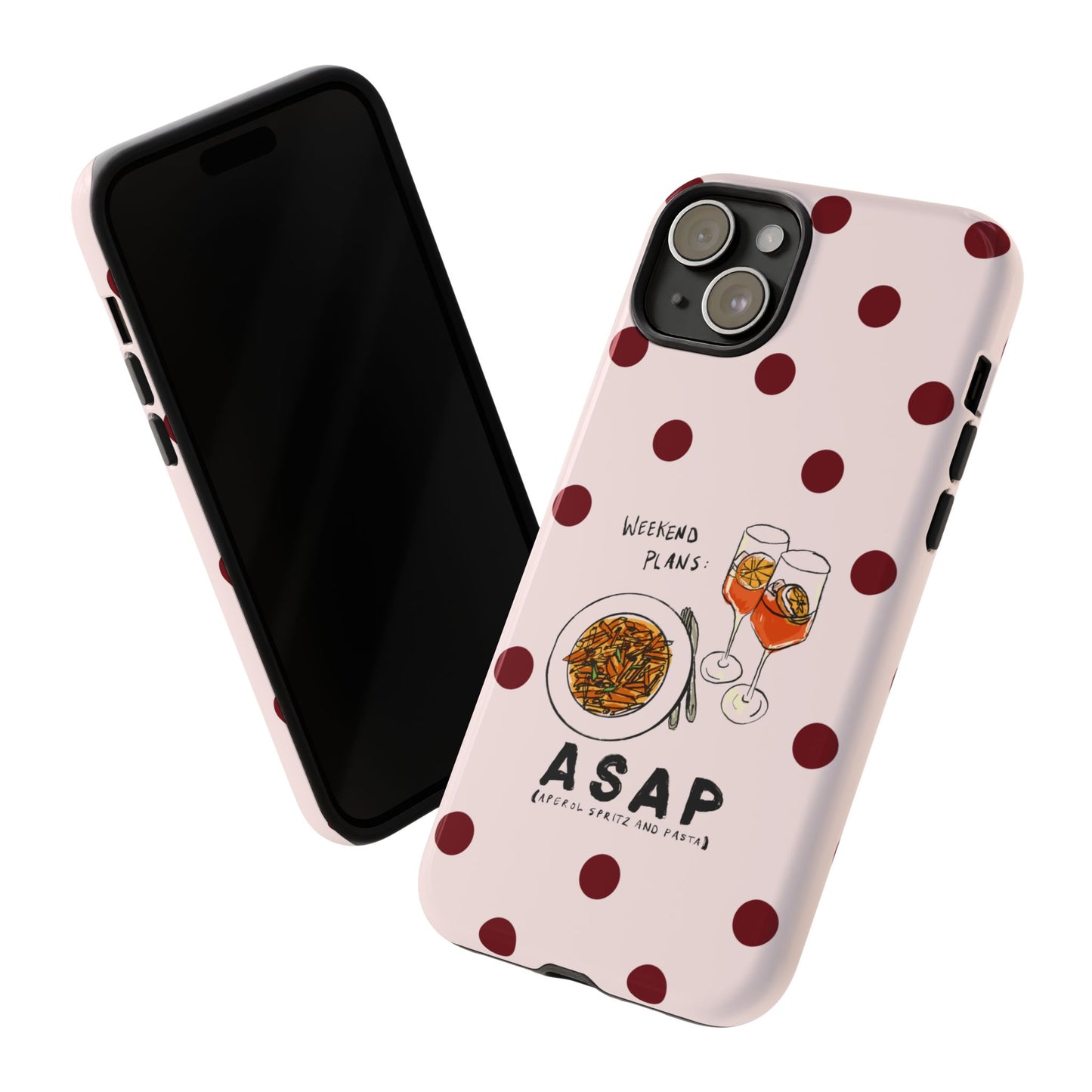 "Weekend Plans: ASAP" iPhone Case