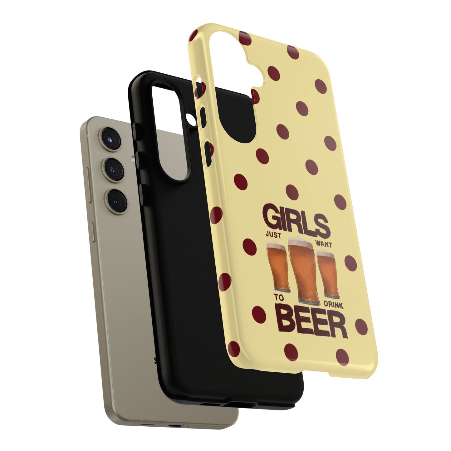 Girls Just Want to Drink Beer iPhone Case