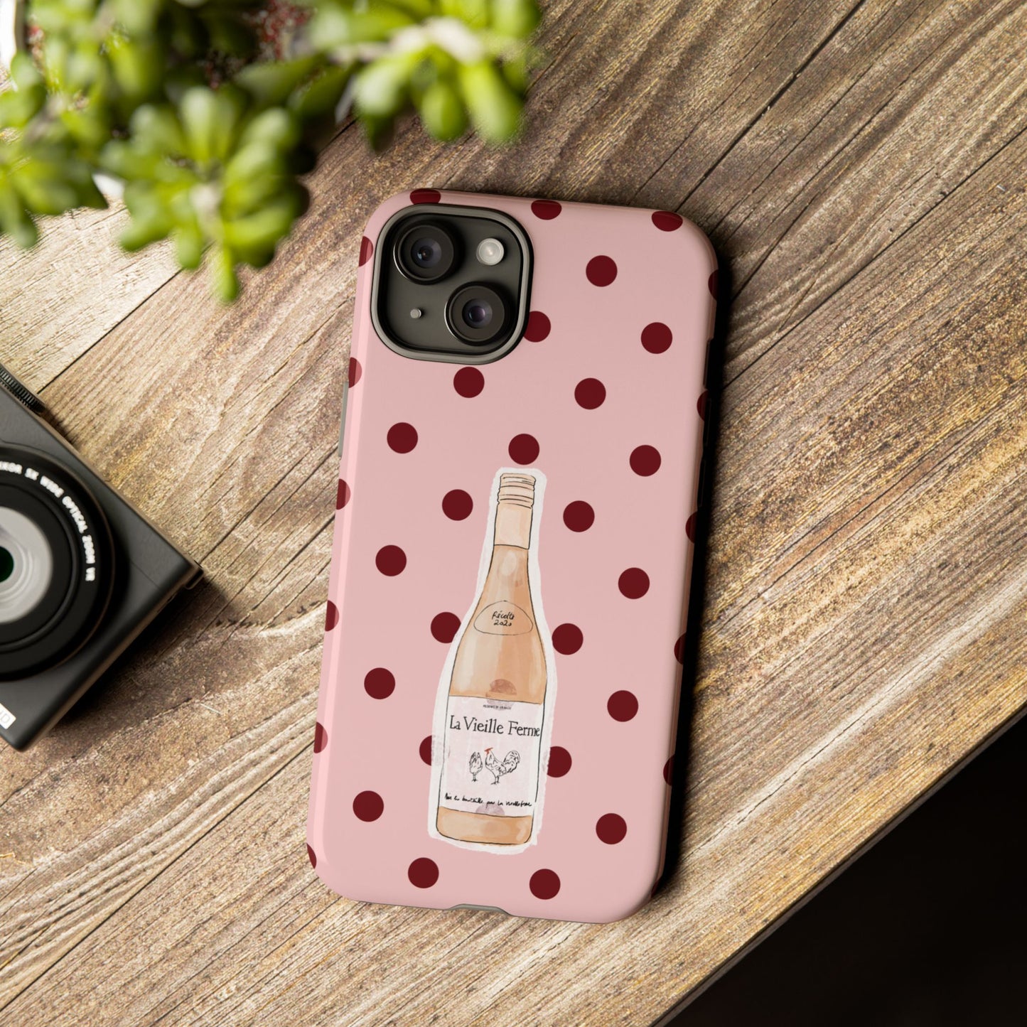Chicken Wine iPhone Case