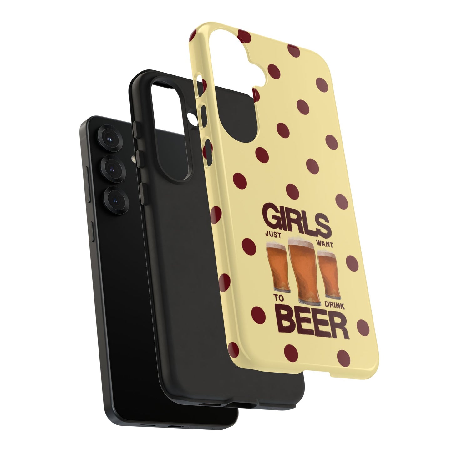 Girls Just Want to Drink Beer iPhone Case
