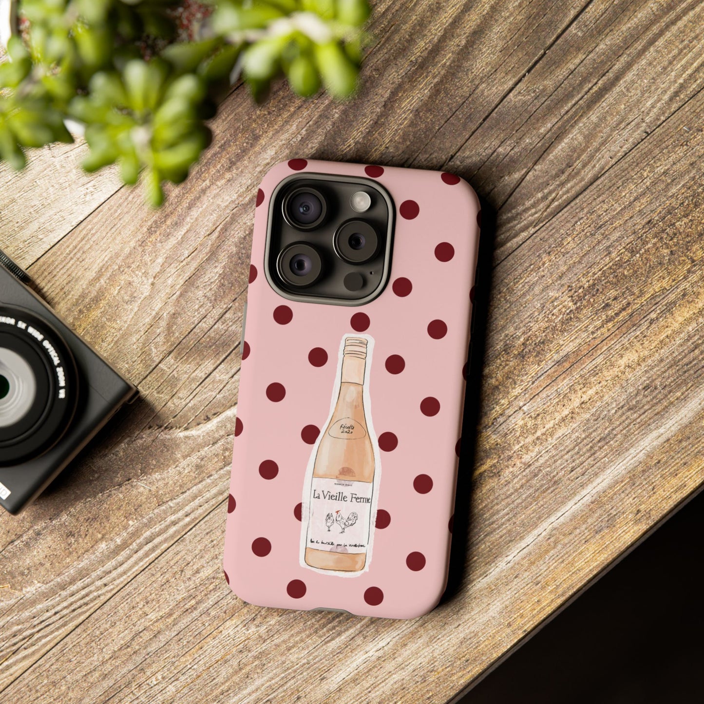 Chicken Wine iPhone Case