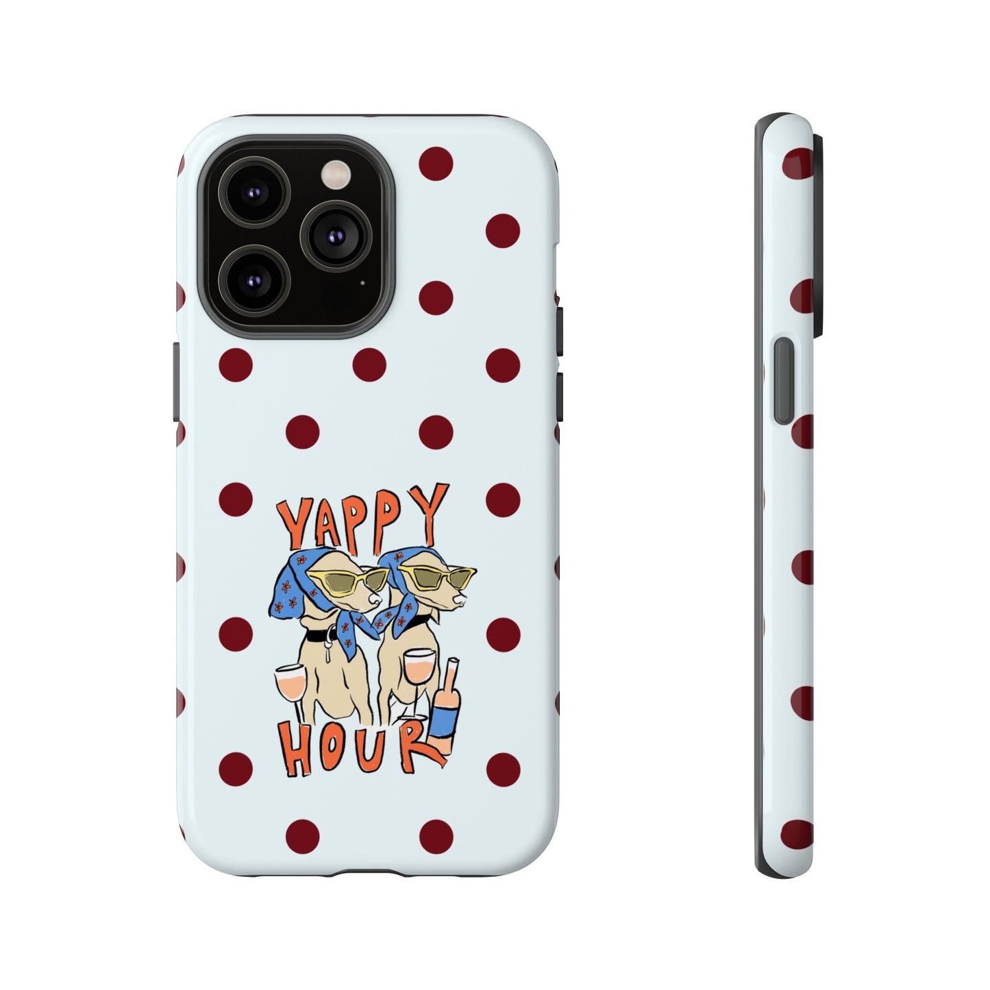 Yappy Hour Dogs iPhone Case