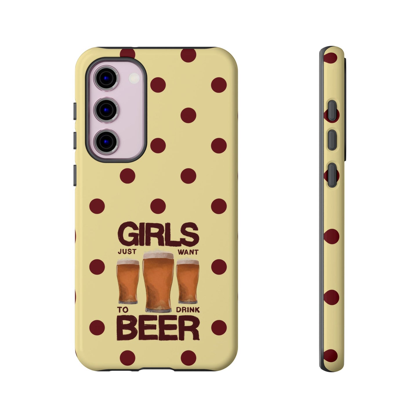 Girls Just Want to Drink Beer iPhone Case