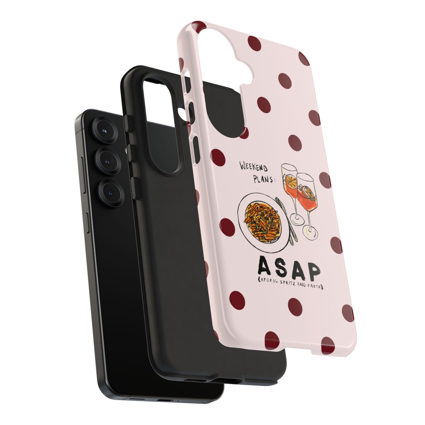 "Weekend Plans: ASAP" iPhone Case