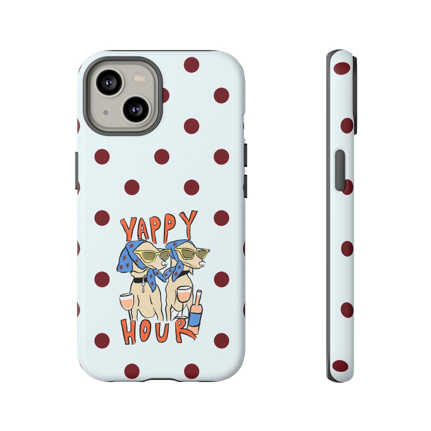 Yappy Hour Dogs iPhone Case