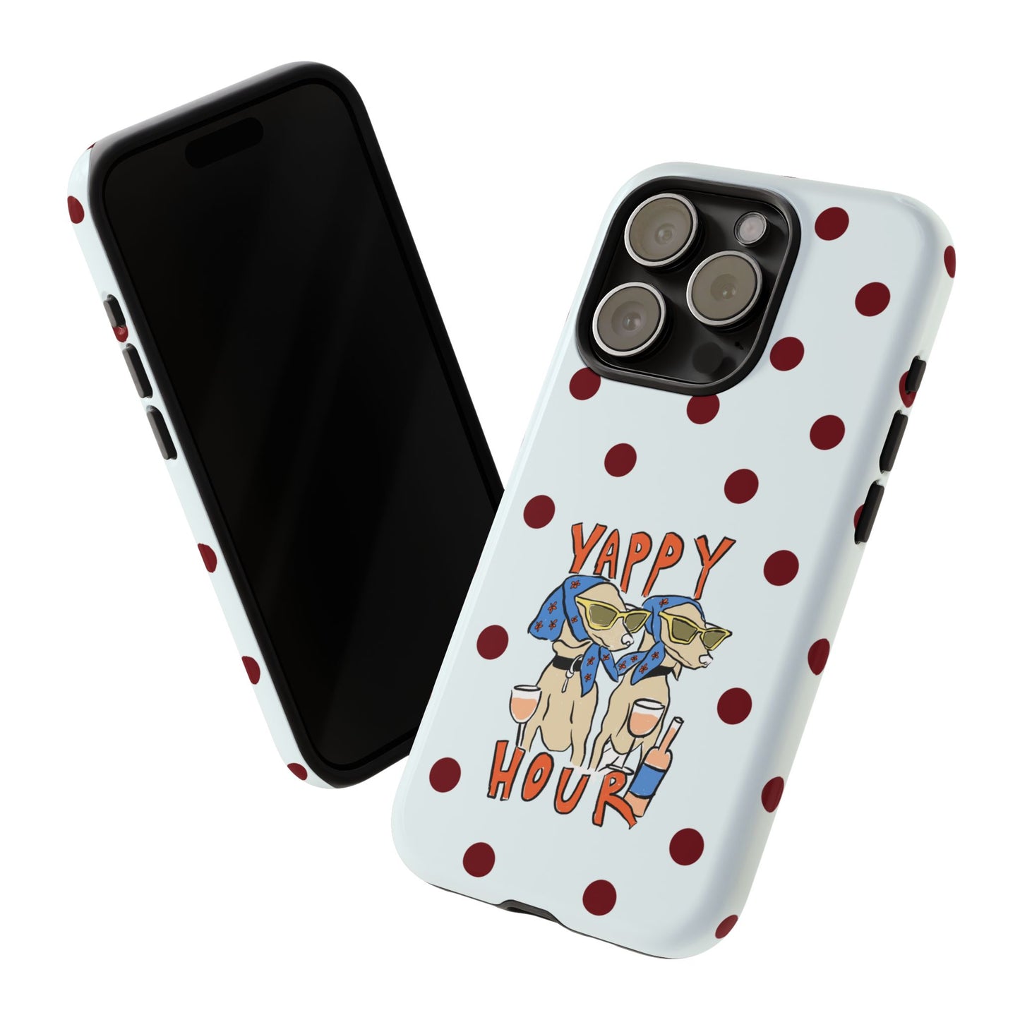 Yappy Hour Dogs iPhone Case