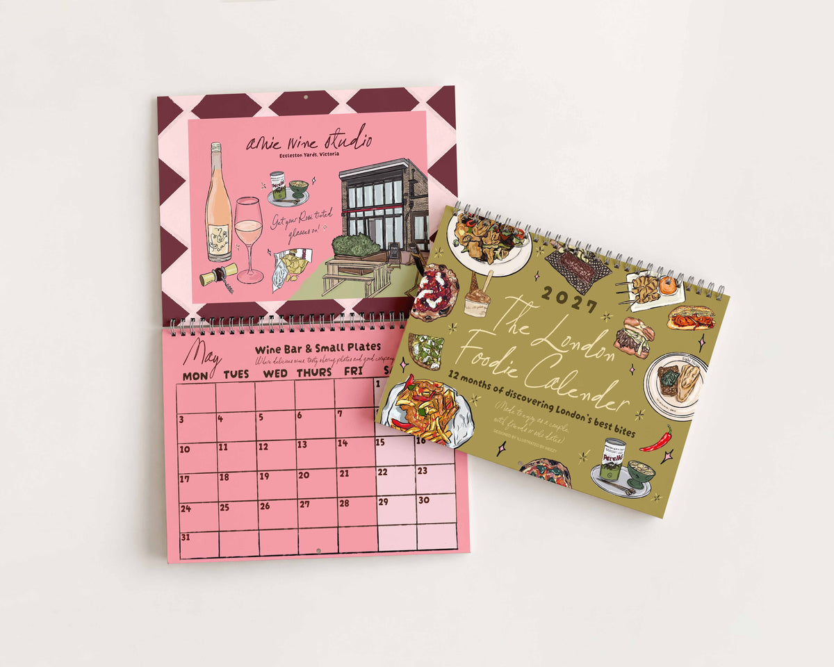 PRE-ORDER: The 2027 London Foodie Calendar (November Delivery)