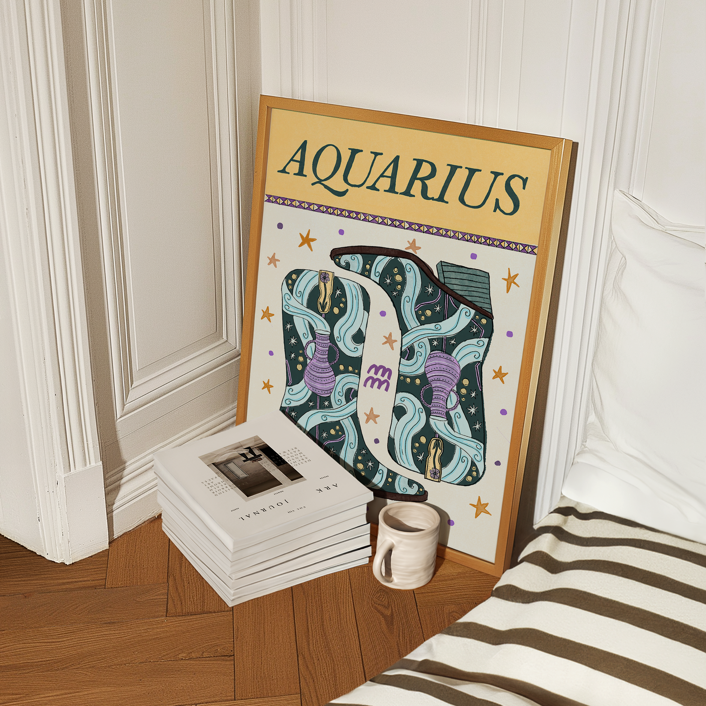 Aquarius Horoscope Print