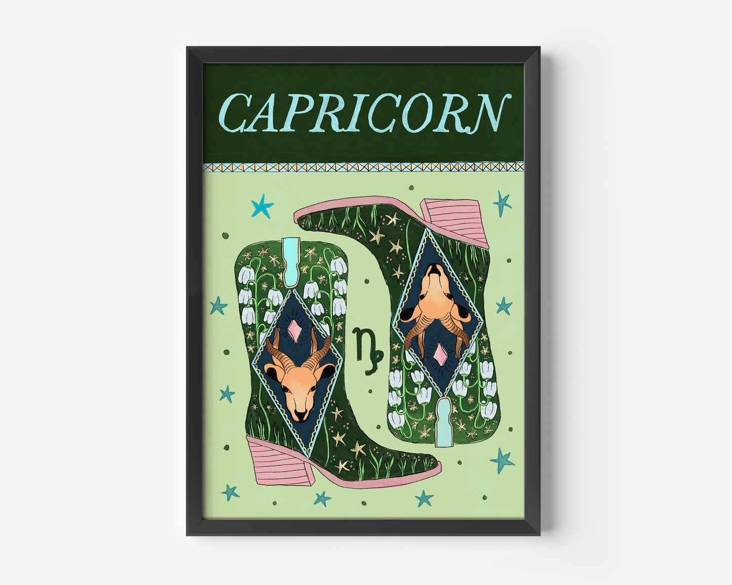 Capricorn Horoscope Print