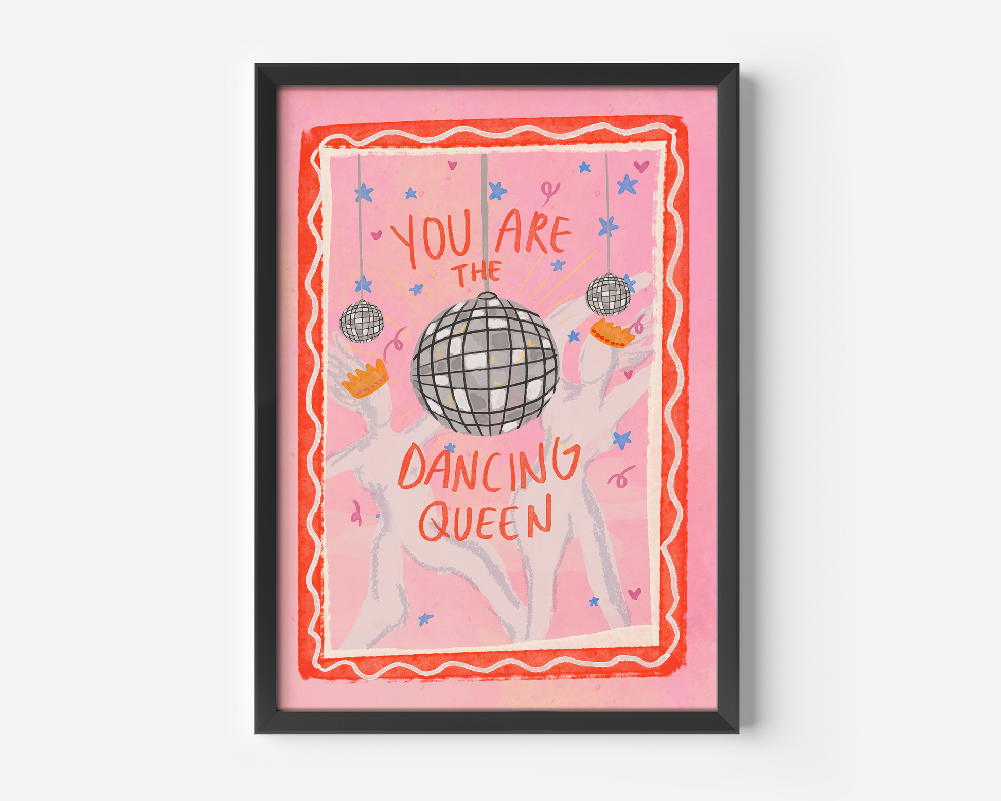 Dancing Queen Print – Illustrated by Weezy