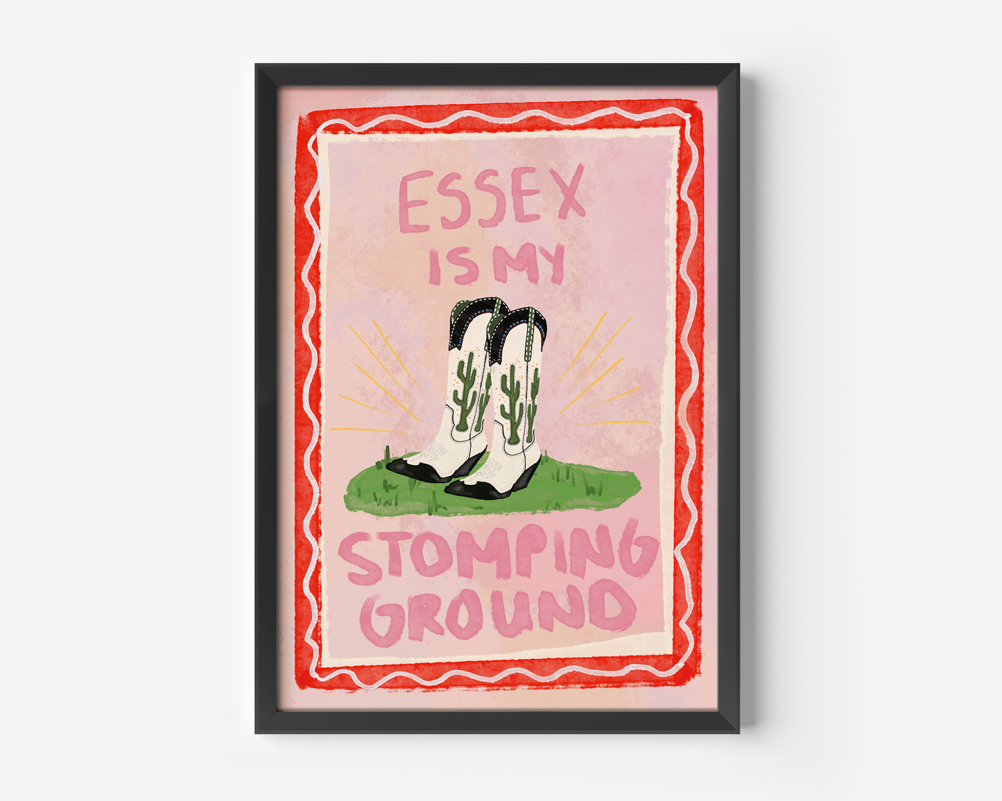 Essex Is My Stomping Ground Print