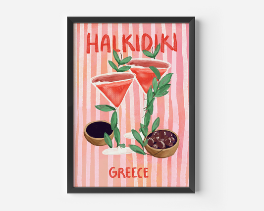 Halkidiki Print