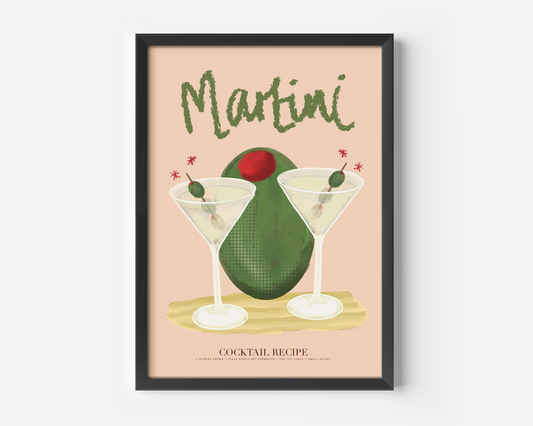 Martini Cocktail Print