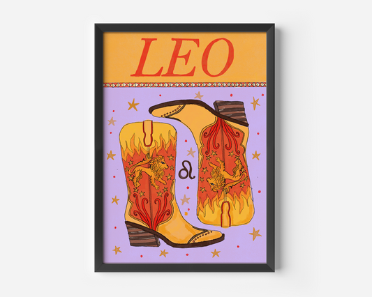 Leo Horoscope Print