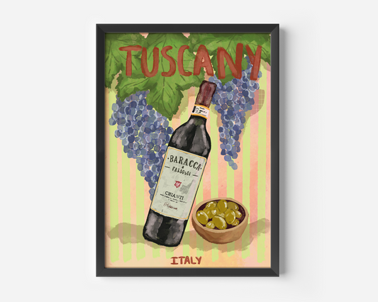 Custom 'Holiday Destination' Print