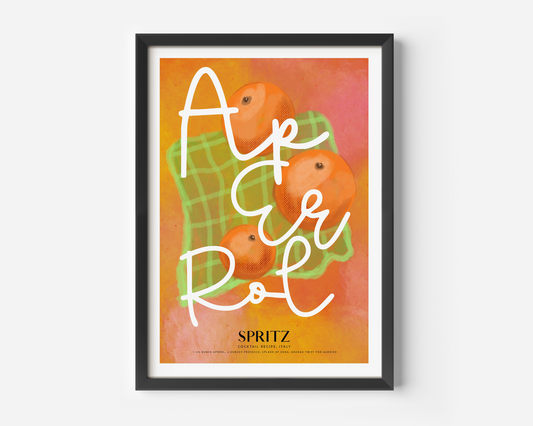 Aperol Spritz Print
