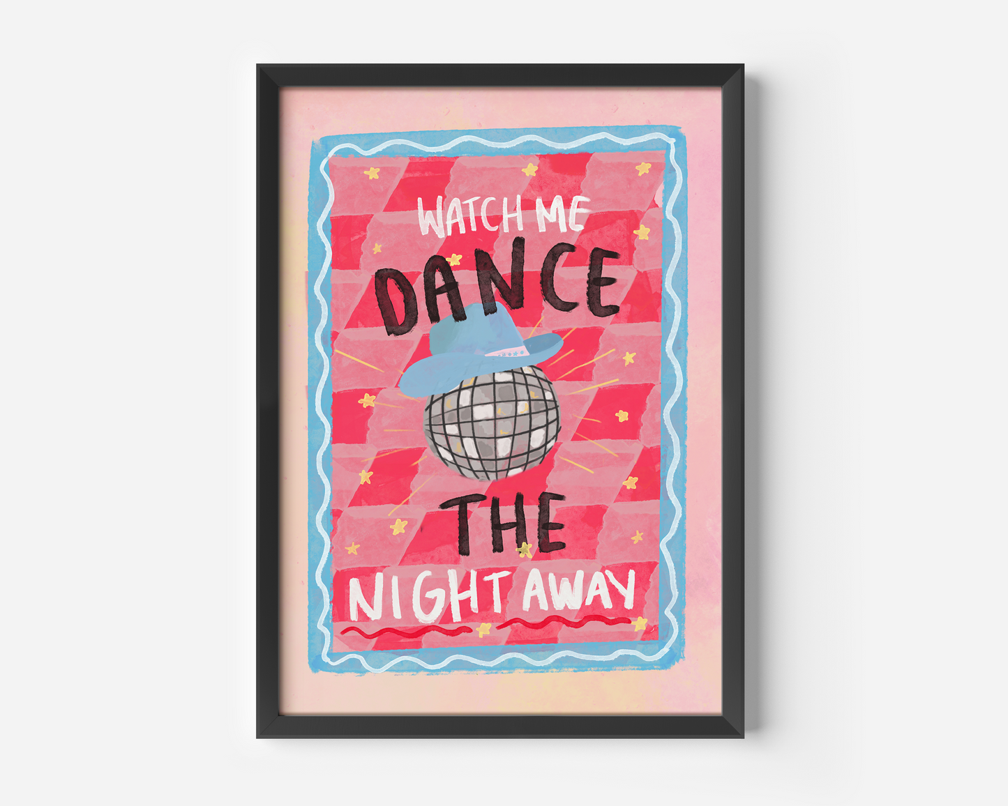 Watch Me Dance The Night Away Print