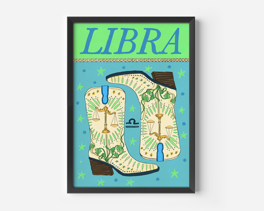 Libra Horoscope Print