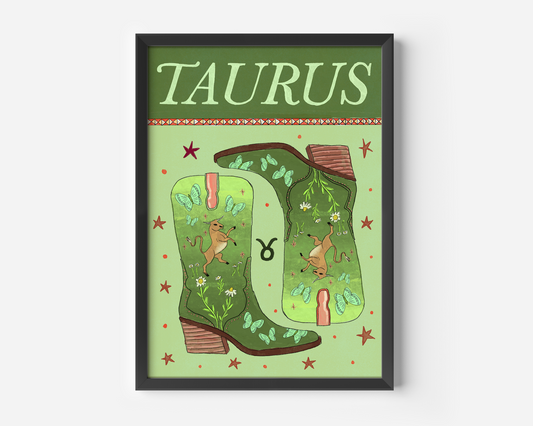 Taurus Horoscope Print