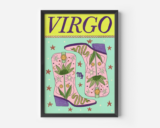 Virgo Horoscope Print