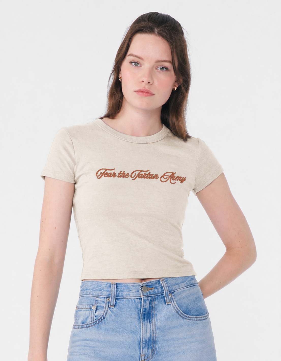 Fear The Tartan Army Micro Rib Baby T-shirt