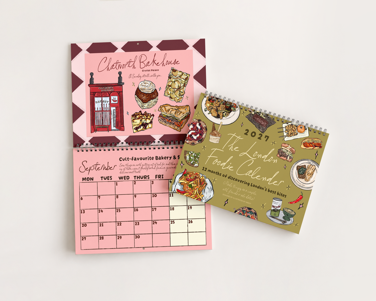 PRE-ORDER: The 2027 London Foodie Calendar (November Delivery)