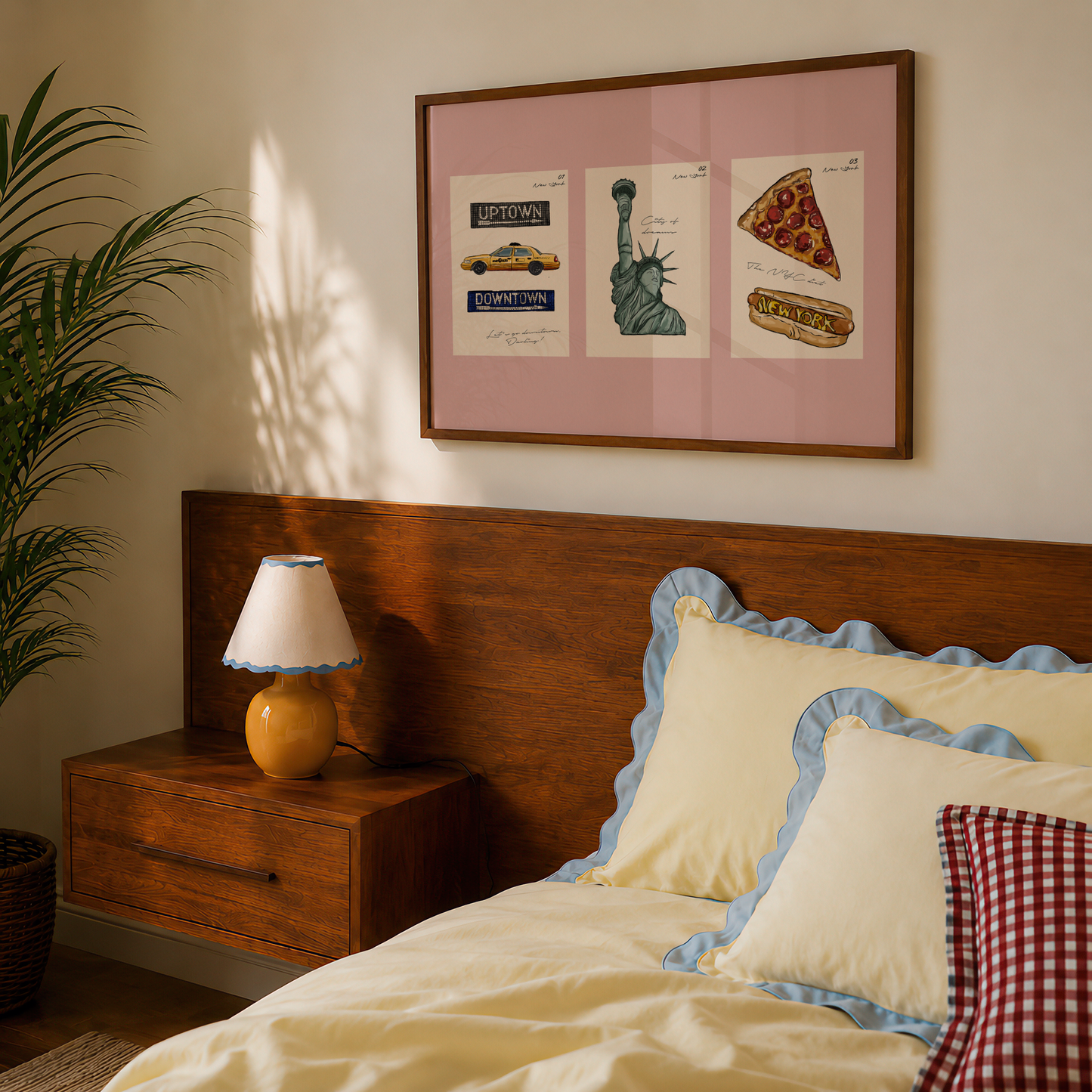 NYC City of Dreams - Three Mini Landmarks Print