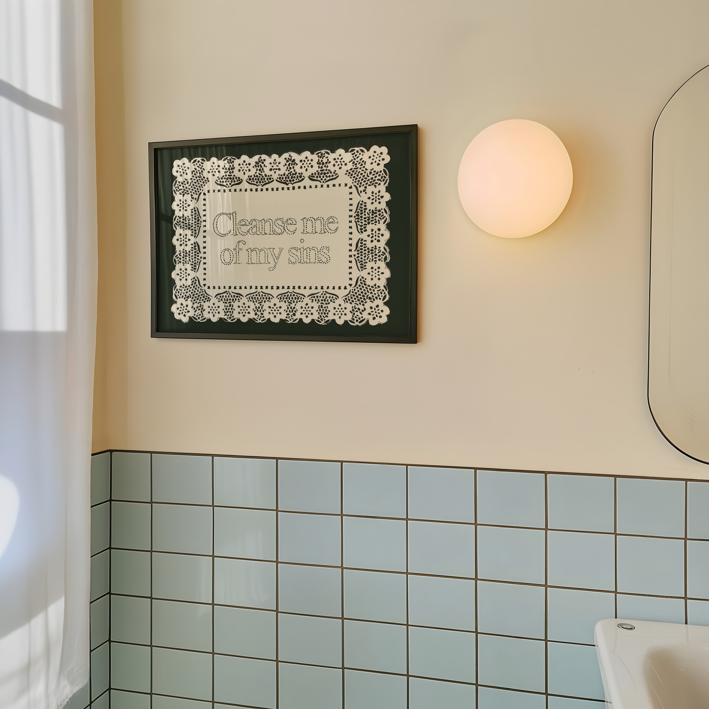 Cleanse Me Of My Sins Print