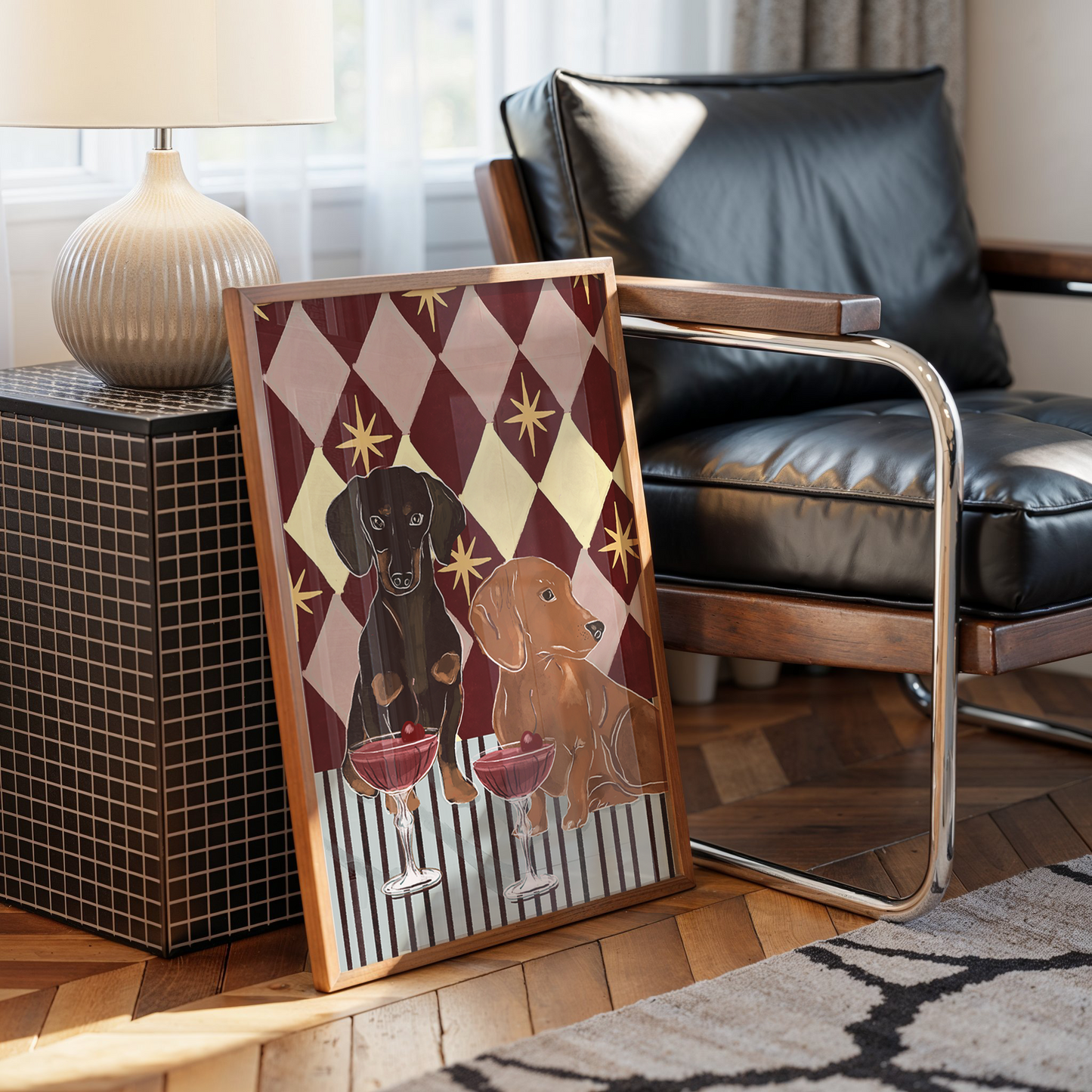 Dachshunds Dog Print