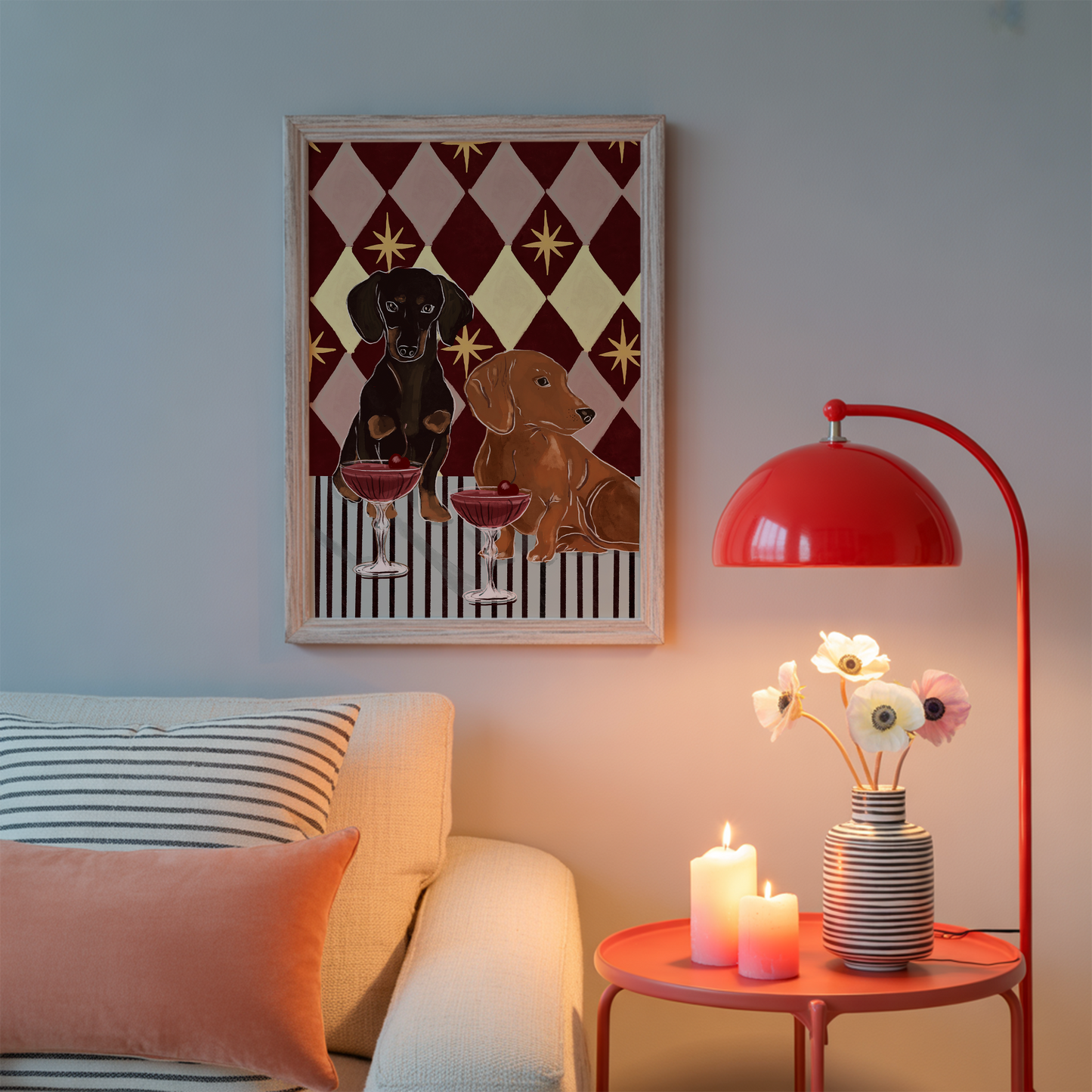 Dachshunds Dog Print