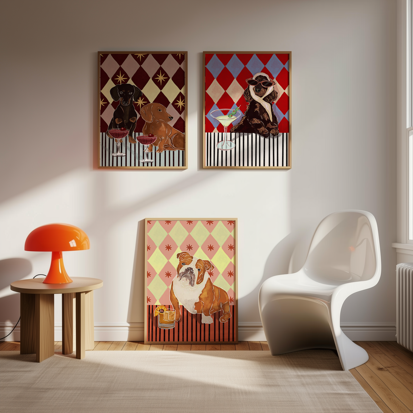 Brown Cocker Spaniel Dog Print