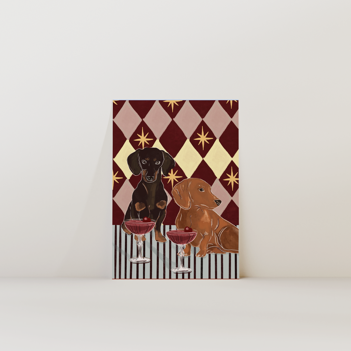 Dachshunds Dog Print