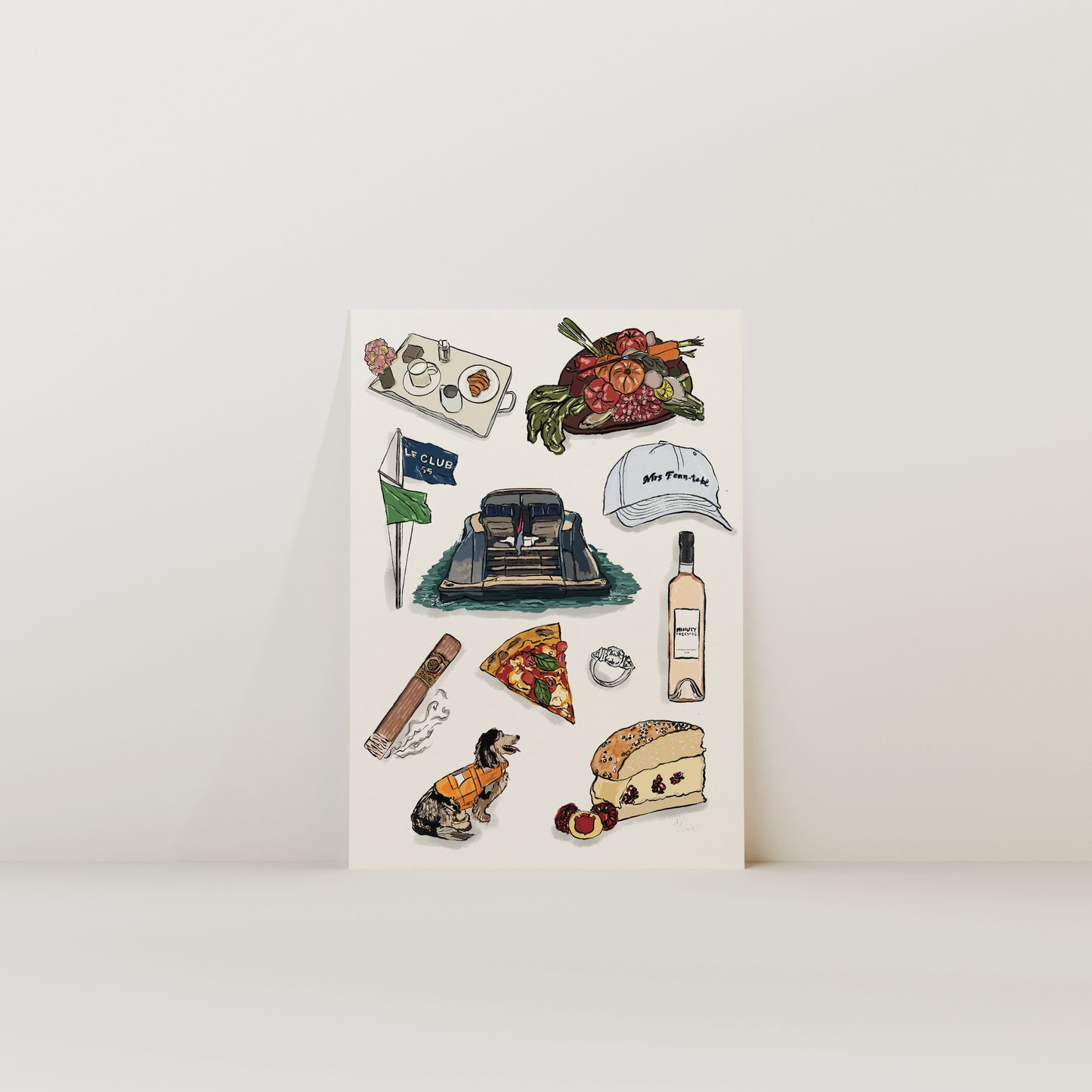 CUSTOM Engagement/Wedding Collage Print