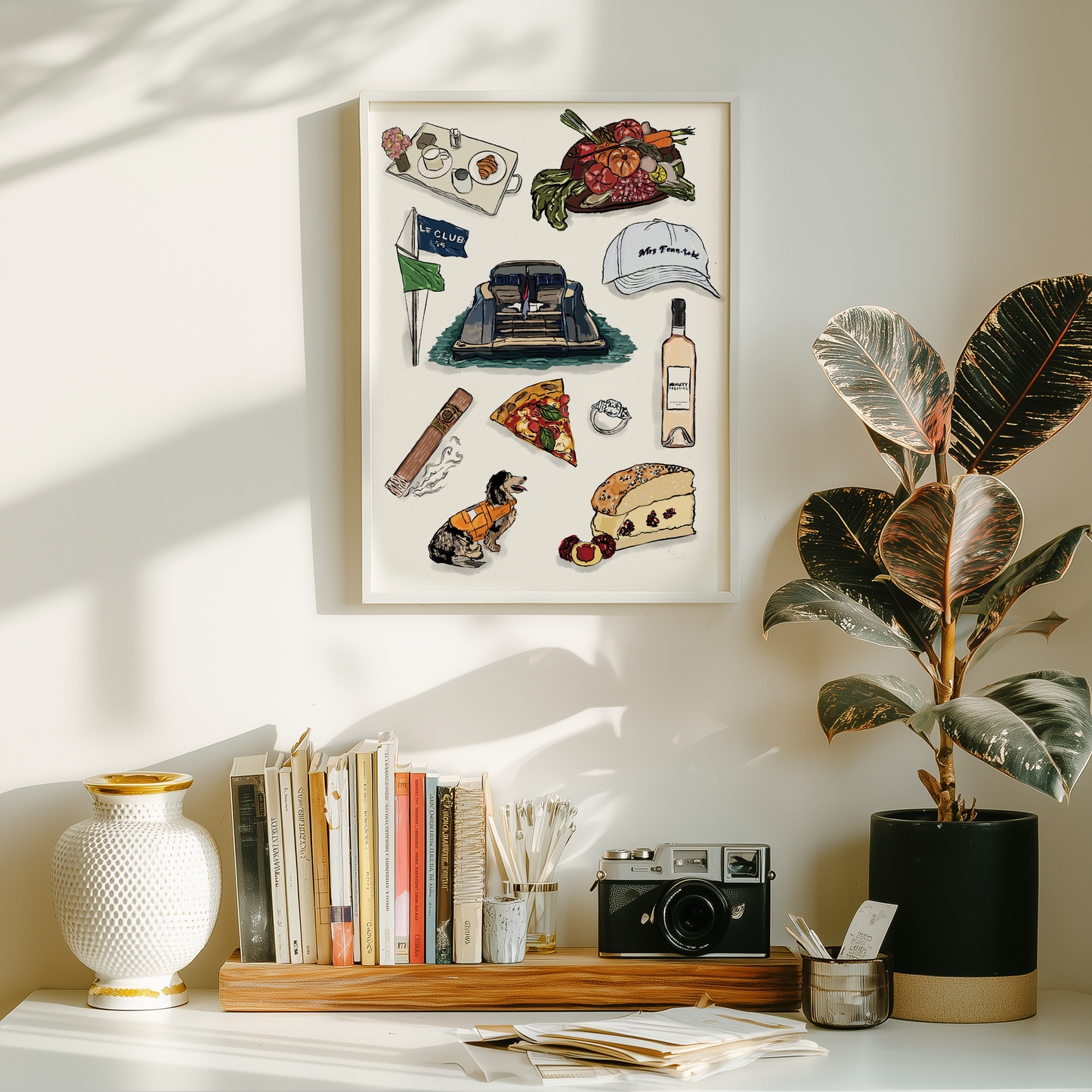 CUSTOM Engagement/Wedding Collage Print