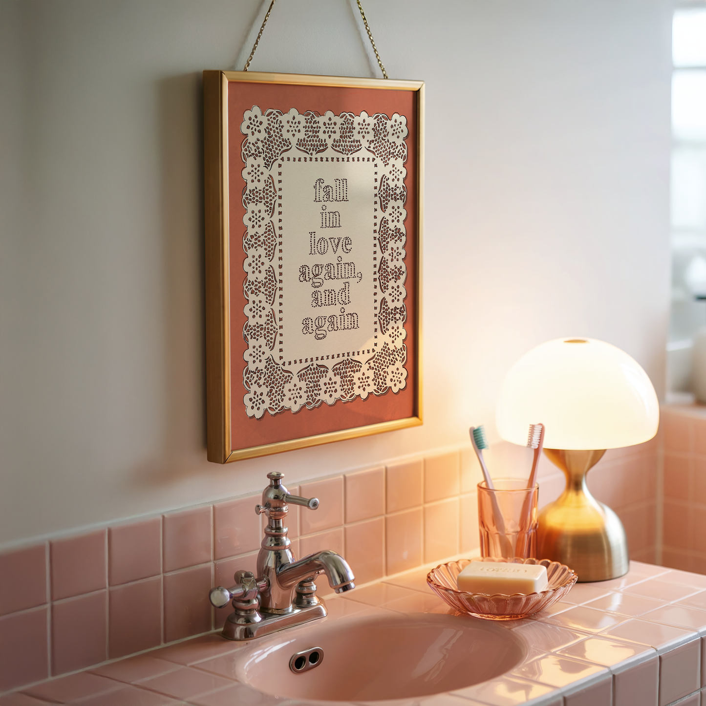 Fall In Love Again, And Again Print