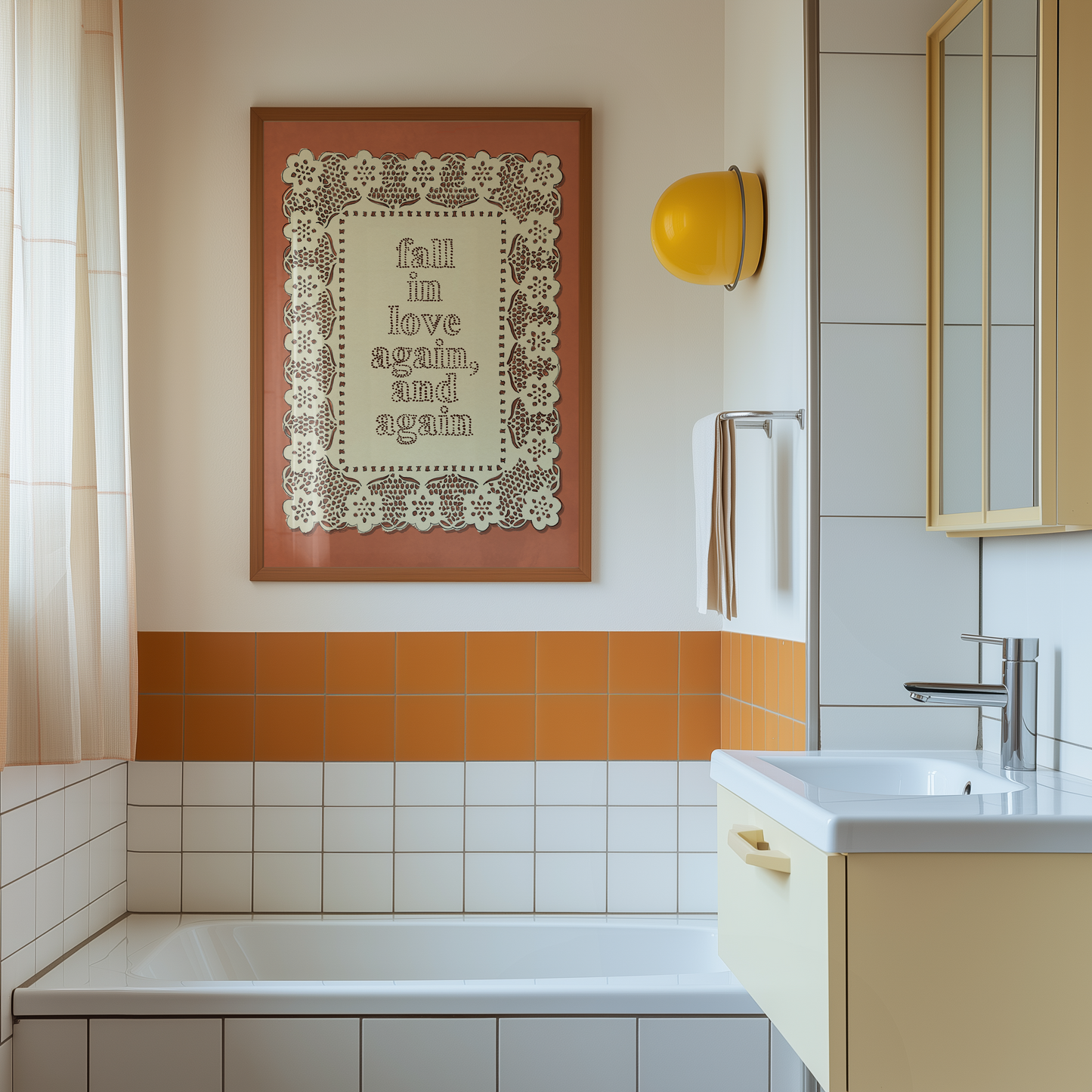 Fall In Love Again, And Again Print