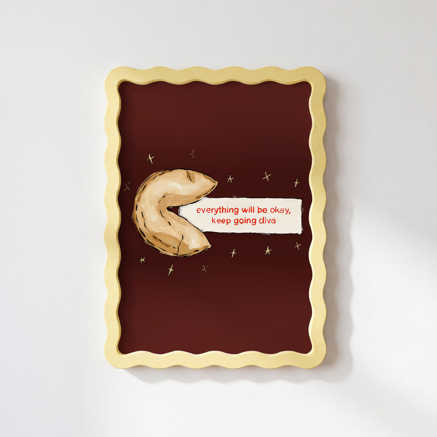 Fortune Cookie Everything Will Be Okay Print