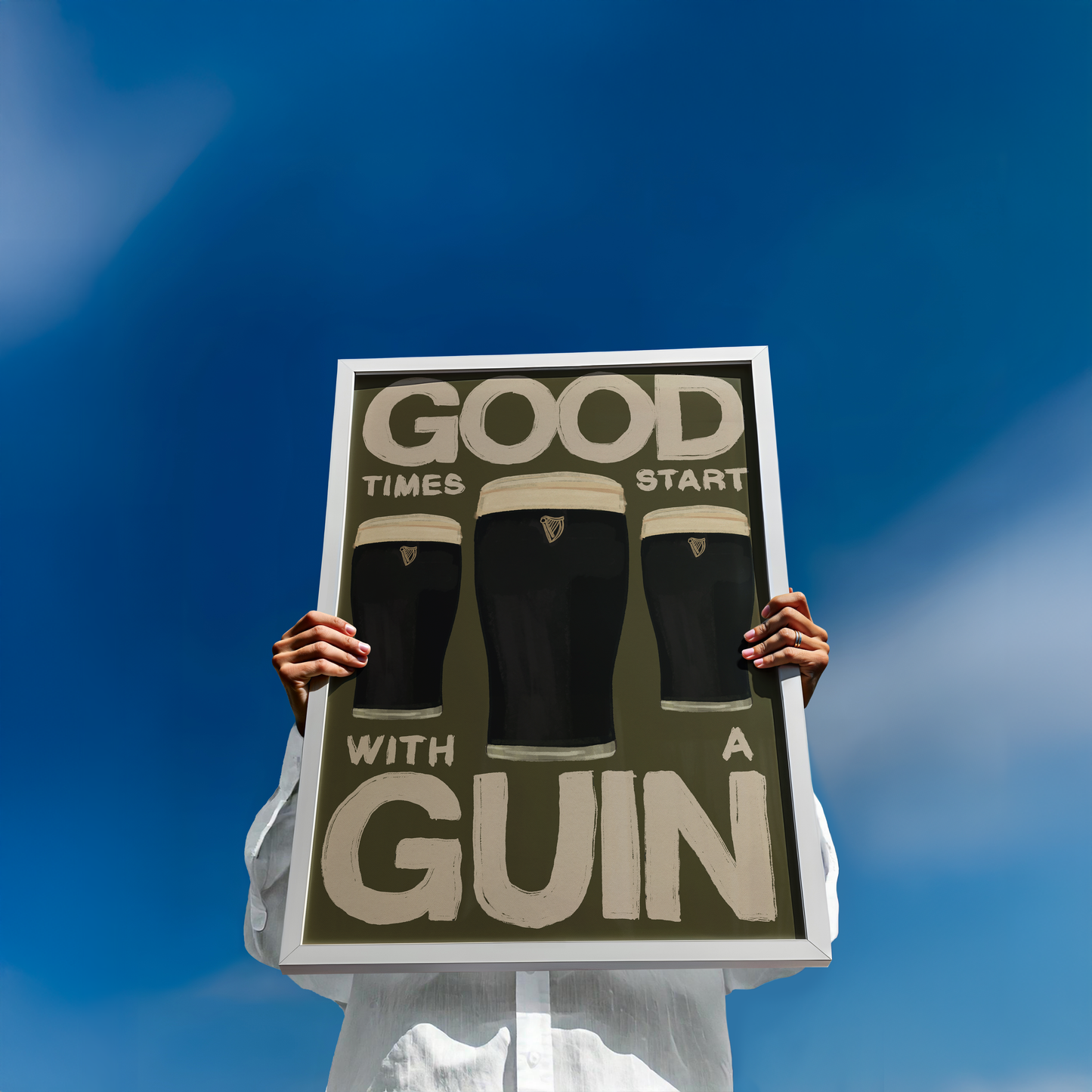 Good Times Start With A Guinn Print