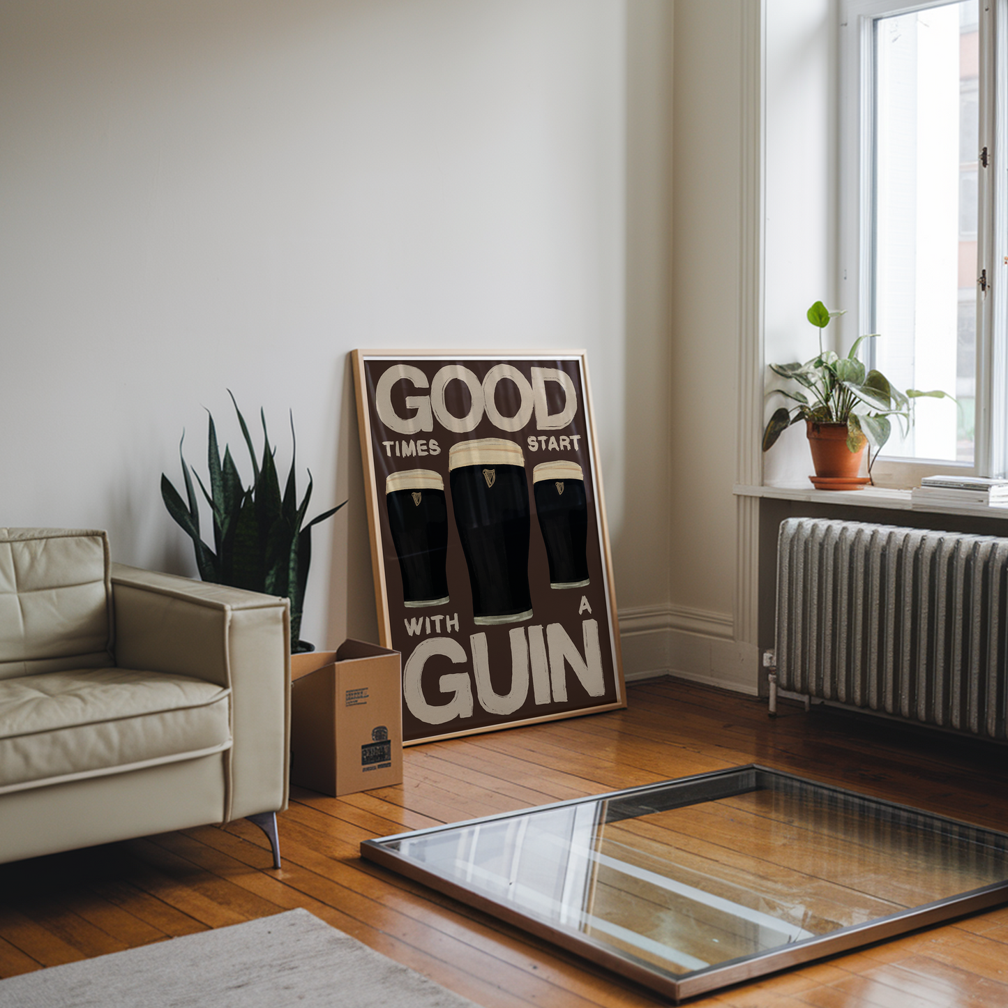 Good Times Start With A Guinn Print